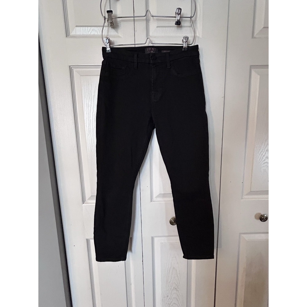 7 For All Mankind Ankle Skinny Black Jeans